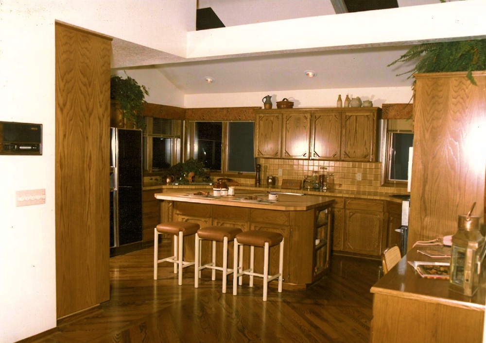 1980 Excelsior - Street of Dreams - kitchen island - custom home by Rick Bernard Custom Homes.