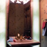 1981 Marquis Bathroom Mirror - Street of Dreams custom home by Rick Bernard of Bernard Custom Homes.