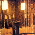 Concord V 1985 - powder bathroom - Bernard Custom Homes - Street of Dreams